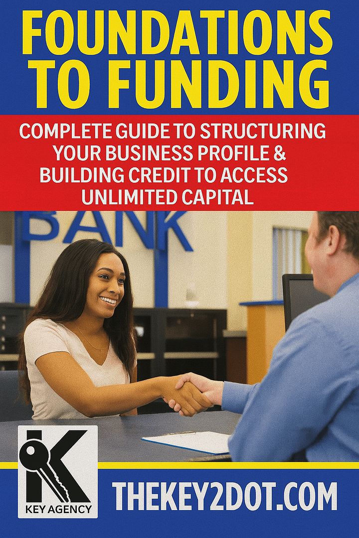 Foundations To Funding: Complete Guide to Structuring Your Business Profile & Building Credit to Access Unlimited Capital